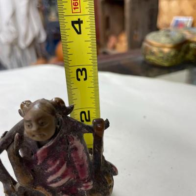 Antique Chinese Porcelain Mud Man Figurine