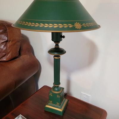 MCM metal table lamp
