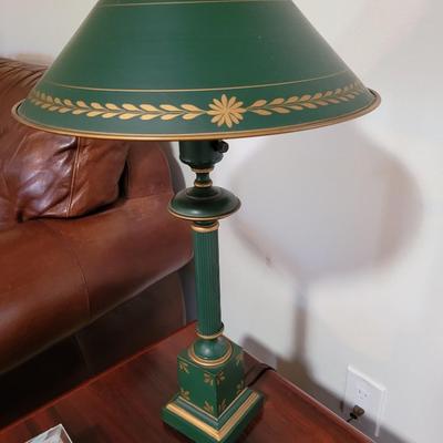 MCM metal table lamp