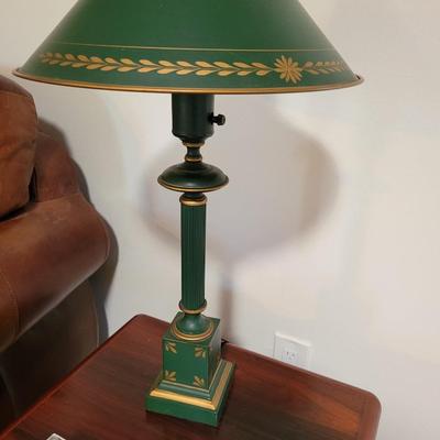 MCM metal table lamp