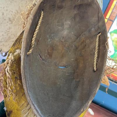 Folk Art Mask Wall Hanger