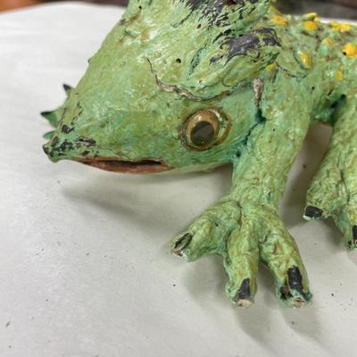 Folk Art Lizard Gourd Art