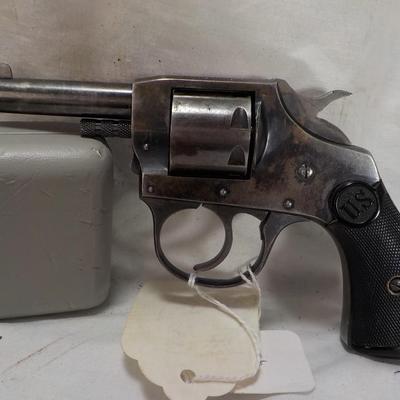 U.S. Revolver double action 22 cal. self protection . est $120 to $200.