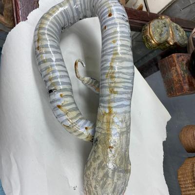 Folk Art Snake Gourd Art