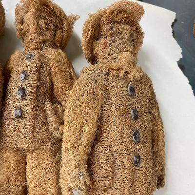 Folk Art Loofah People