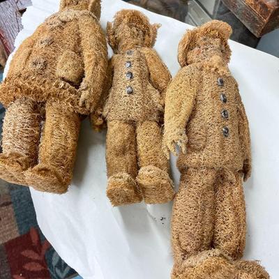 Folk Art Loofah People