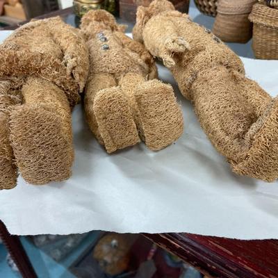 Folk Art Loofah People