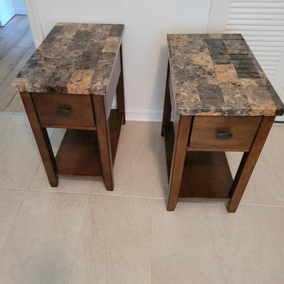 Pr. Side tables