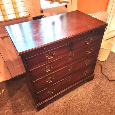 Lot #229  Contemporary 5 drawer chest