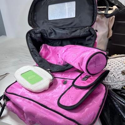 Vintage purses and cosmetic bags