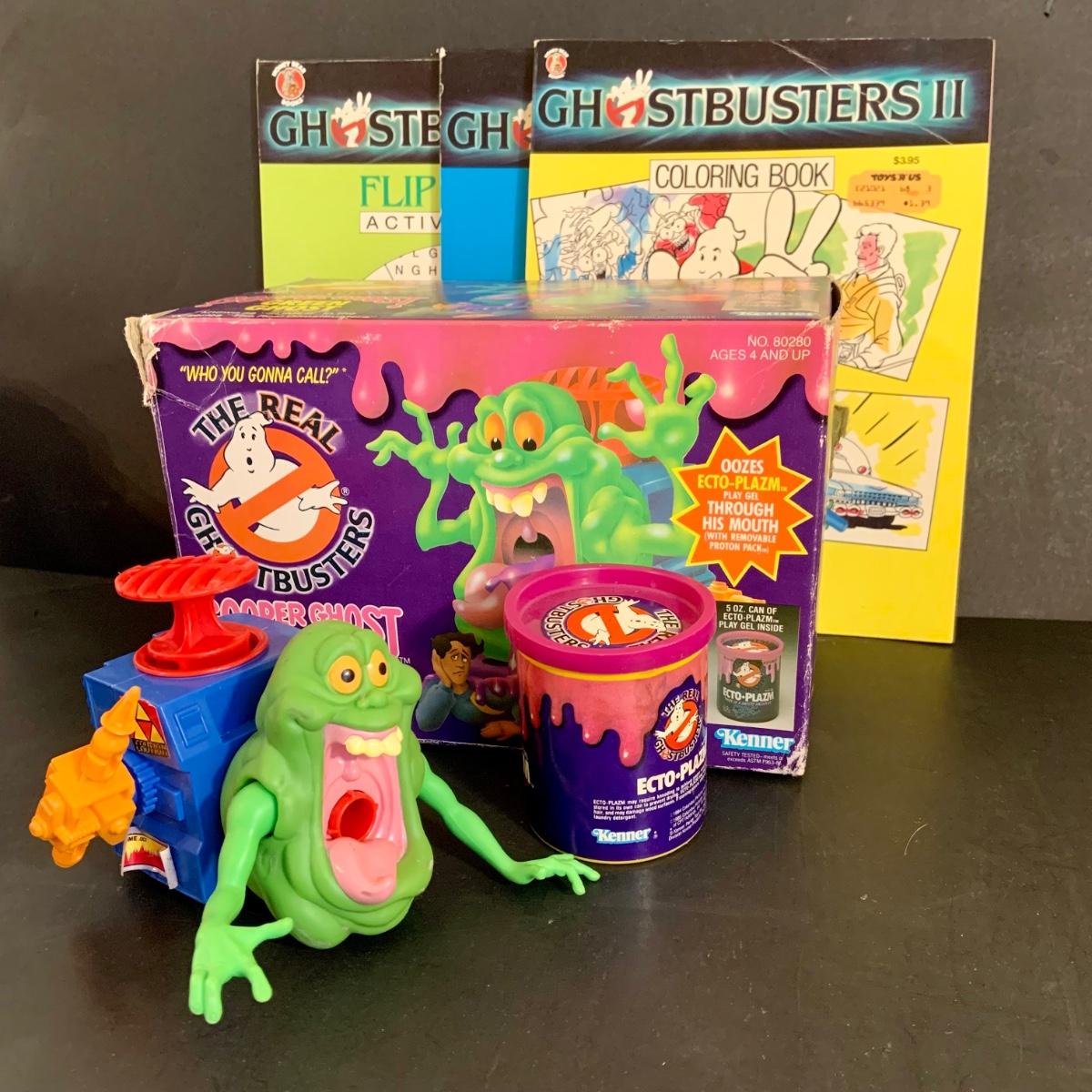 LOT41G Ghost Busters Kenners The Real Ghost Buster Gooper Ghost