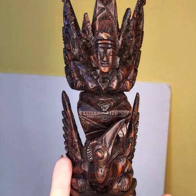 Lot #231 Carving of an Indonesian Garuda Figure
