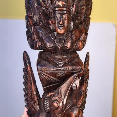 Lot #231 Carving of an Indonesian Garuda Figure