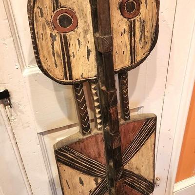 Lot #236   A Highlight of the Collection - Bobo Fing Mask - 61" tall.