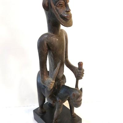 Lot #237 Equestrian Figure - probably Senufo (Ivory Coast)