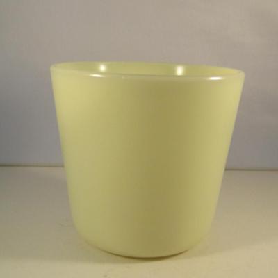 McKee Custard Colored Uranium Glass Bowl- Approx 5 1/2