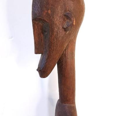 Lot #243  Mali (Africa) Bozo Tribe - Elongated Head Puppet