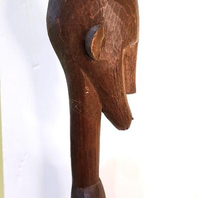 Lot #243  Mali (Africa) Bozo Tribe - Elongated Head Puppet