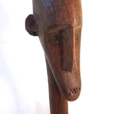 Lot #243  Mali (Africa) Bozo Tribe - Elongated Head Puppet