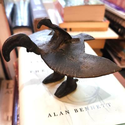 Lot #245  Senufu Tribe - Bronze Calao Bird Figure
