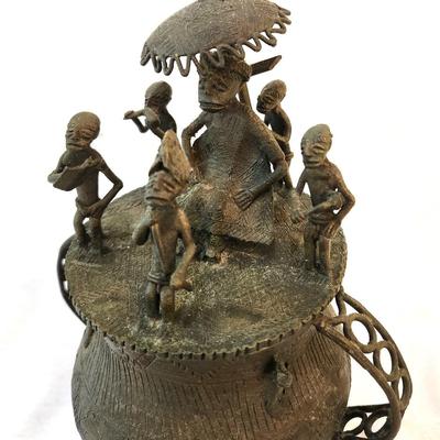Lot #248  Ashanti Tribe (Africa) - Gold Storage Box - Ghana