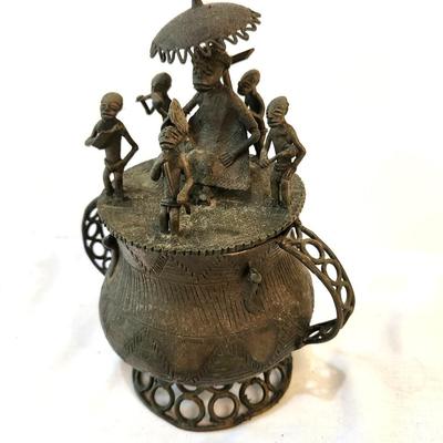 Lot #248  Ashanti Tribe (Africa) - Gold Storage Box - Ghana