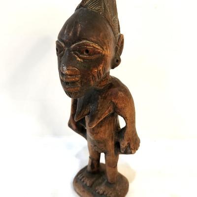 Lot #250  Yoruba Tribe Ancestor Figure - Nigerian
