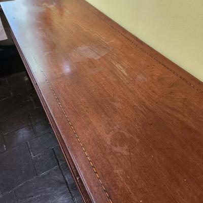 Lot #254  Antique Sideboard - 2 drawers