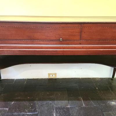 Lot #254  Antique Sideboard - 2 drawers