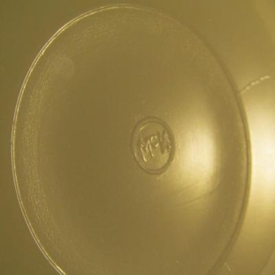 Vintage McKee Custard Colored Uranium Glass Bowl- Approx 9