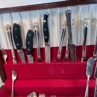 Rogers silver plate, stainless Silverware, other utensils
