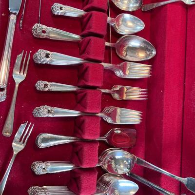 Rogers silver plate, stainless Silverware, other utensils