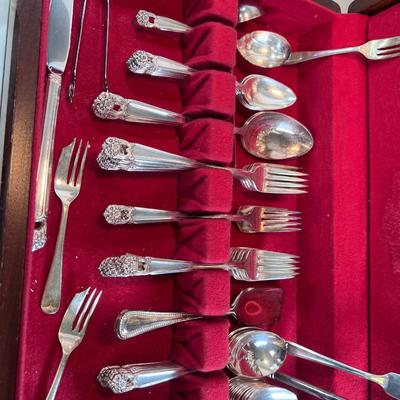 Rogers silver plate, stainless Silverware, other utensils
