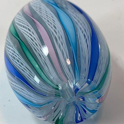 Six Murano glass Paperweights