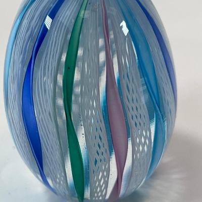 Six Murano glass Paperweights