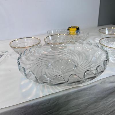 Glass and silver plated collectibles