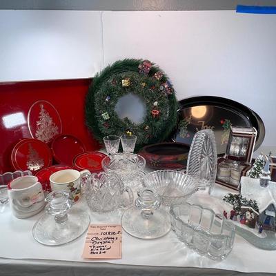 Otagiri Japan  Christmas Collectibles, ceramic cottage