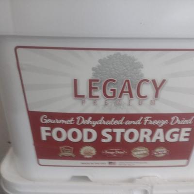 Set of 3 Legacy Brand Gourmet Food Storage 120 Meal Containers EBO-120 (360 Meals Total)
