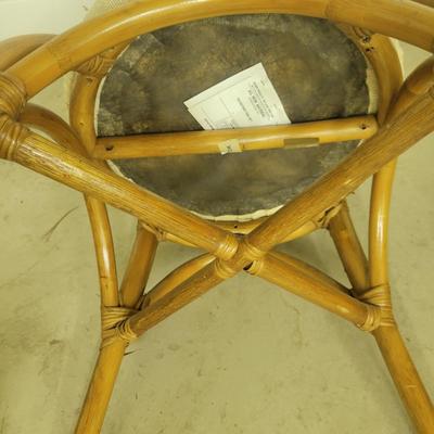 Bamboo Chair and Framed Van Gogh Prints (G-DW)