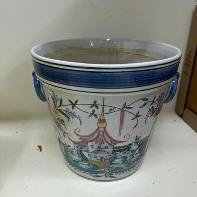 Variety of Colorful Ceramic Plant Pots (G-MG)
