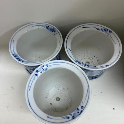 Variety of Colorful Ceramic Plant Pots (G-MG)