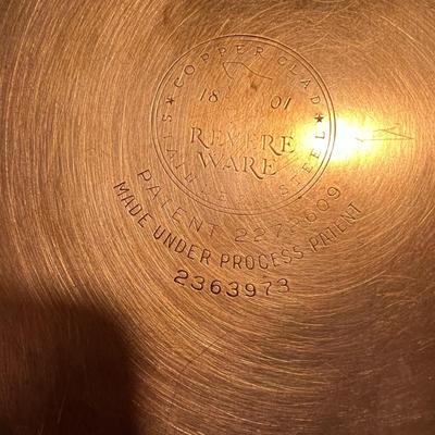 Revere Ware Copper Clad Pots & Pans (K-RG)