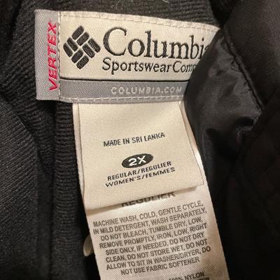 2XL Columbia snow pants