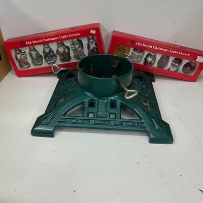 Tree Stands, Christmas Lights & Old World Christmas Light Covers (G-MG)