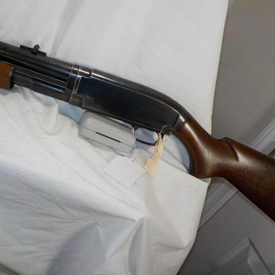 Winchester Model 12 Ga. Pump w/ 32 in. Barrel shot gun. est. $300 to $500.