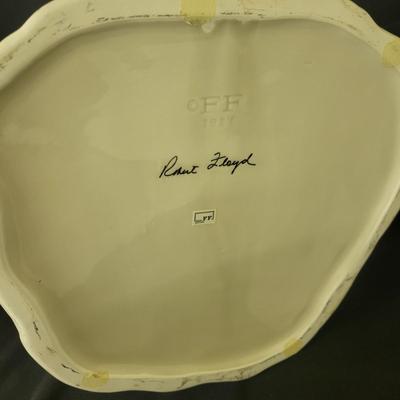 Fitz and Floyd Ceramic Santa Planter (G-DW)
