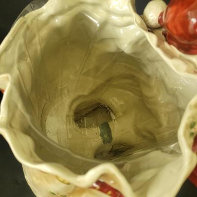 Fitz and Floyd Ceramic Santa Planter (G-DW)