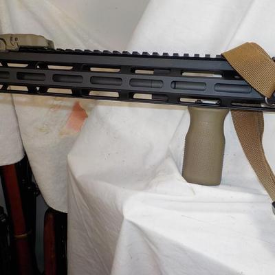 Aero Precision M4E1 , 16 in barrel, 5.56 NATO./ est $550 to $1200.