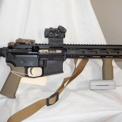 Aero Precision M4E1 , 16 in barrel, 5.56 NATO./ est $550 to $1200.