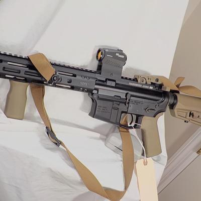 Aero Precision M4E1 , 16 in barrel, 5.56 NATO./ est $550 to $1200.